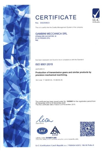 ISO 9001 2015 quality