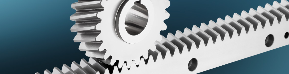 Schrägverzahnte Zahnstangen