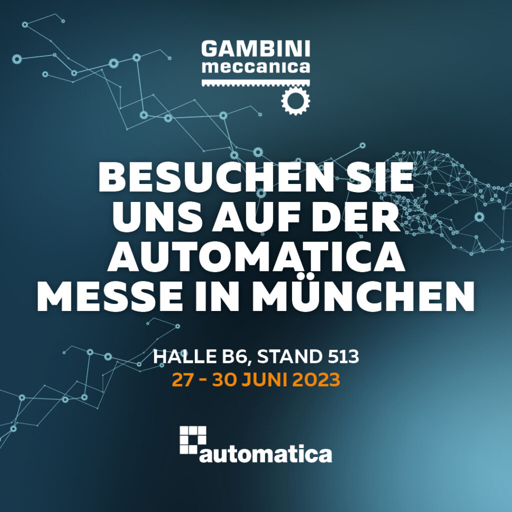Gambini Meccanica-Aussteller auf der Automatica in München 2023